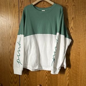 Pink Oversized Sweatshirt